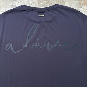 Gymshark Whitney Simmons Shirt Womens Small Purple Oversized Short Slevee Tee